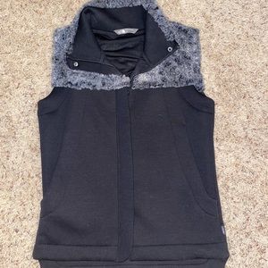 North Face black vest